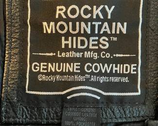 $60 	Rocky Mountain Men's XL Leather Jacket
