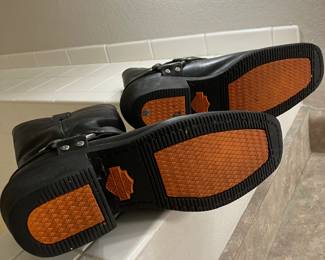 $120 	Women's Size 10 Motorcycle Boots
