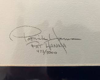 20	$150 	FBI Art with Arms - Signed Patrick Hanna 473/5000
		  28W X 22H
