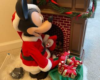 Vintage Mickey Mouse holiday decor