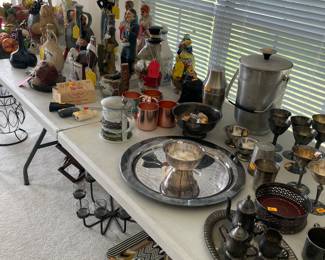 Vintage decanters