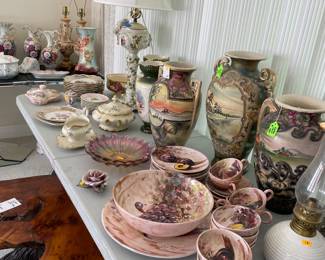 Italian and Asian pottery