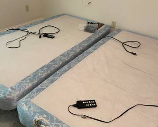 Twin electric beds (2)