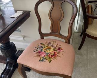 Needlepoint chairs