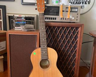 3/4 guitar with soft case 