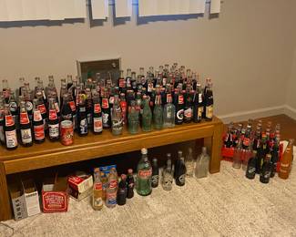 Collectible coke bottles