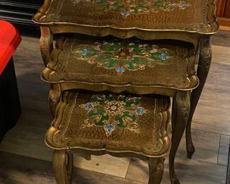 1960s nesting tables 