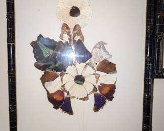 BUTTERFLY ART (FLOWERS)