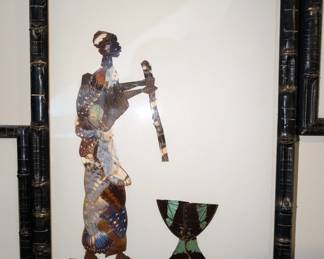 BUTTERFLY ART (AFRICAN SCENE)