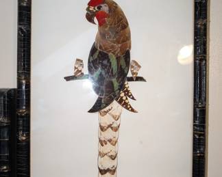 BUTTERFLY ART (PARROT)