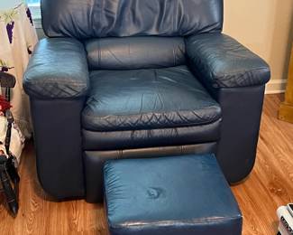 Lazy Boy Navy Blue Recliner