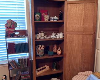Tall linen storage cabinet