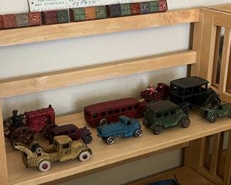 Cast iron toys, tin toys and much more