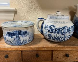 Stoneware Butter crocks, pitchers and more!