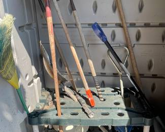 Garden tools.