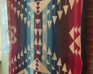 Geometric quilt pattern.