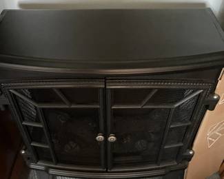 Duraflame electric fireplace heater.