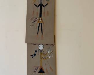 Southwestern sand art.