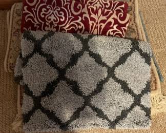 Small rugs.