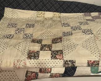 Handmade quilt.