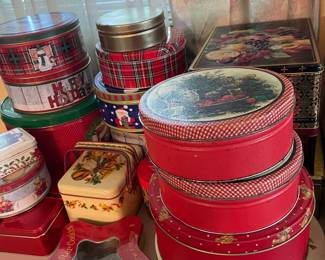 Vintage canister sets.