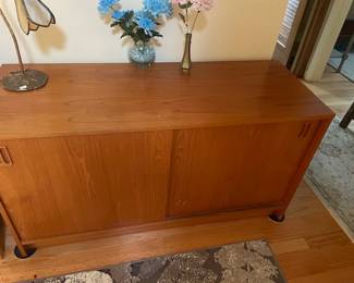 Danish teak credenza.