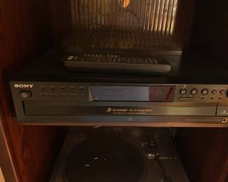 SONY CD changer.