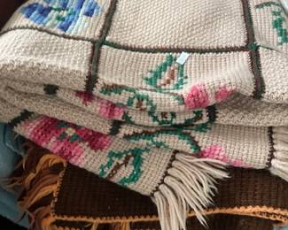 Handmade afghans.