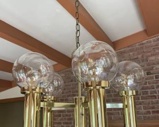 Mid-Century Swedish chandelier.