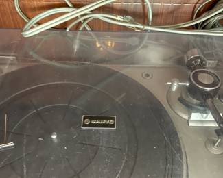 Sanyo full auto direct drive turntable.