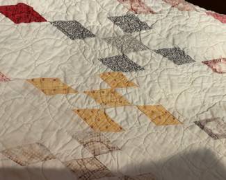 Handmade quilt.