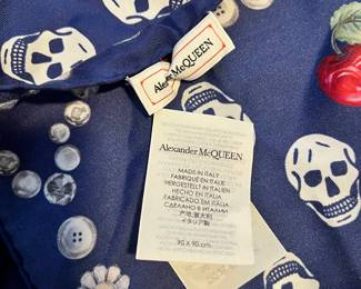 Alexander McQueen Skull Scarf