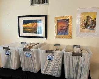 Bins and Bins of beautiful artwork