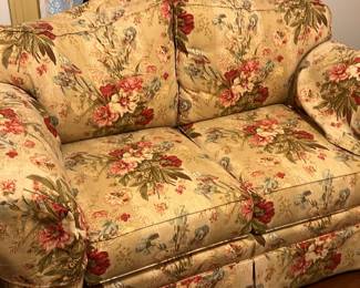 Hickory Ridge love seat. Used in formal living area. 