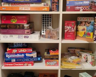 Wooden puzzles, games and more...