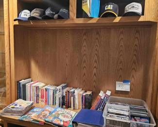 Hats, Books, cds, dvds 