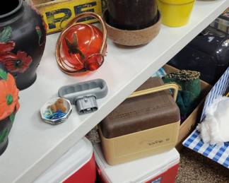 Primitives, coolers and gas cans