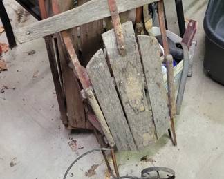 Vintage sleds