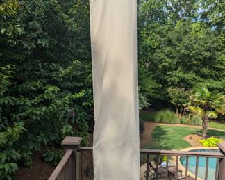 A very large umbrella