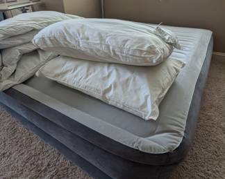 Air mattress, air not included