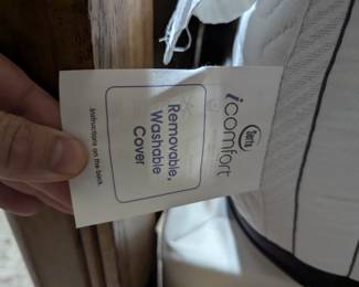 Serta I-Comfort King size mattress. Goes up and down.