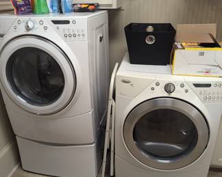 Ge washer dryer set