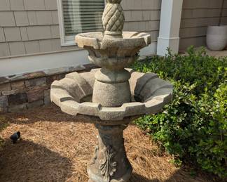 Big and heavy fountian