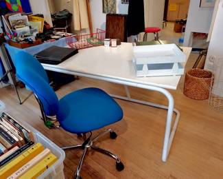 Modern-Style Desk, Comfy Office Chair