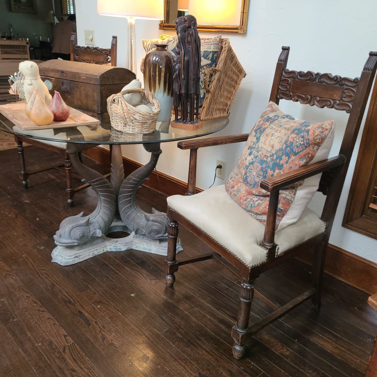 Great Bronze Dolphin Table 