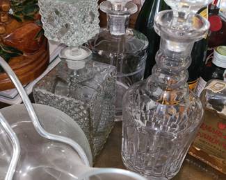 Some decanters