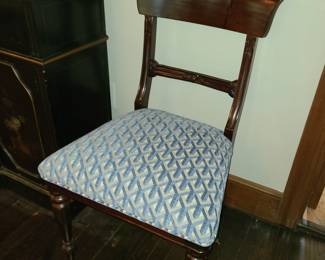 Mahogany Dining Chairs , 10 Available