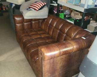 Chesterfield style settee