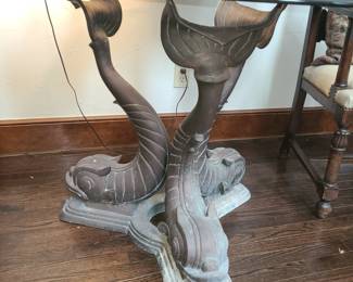 Dolphin Table Detail 