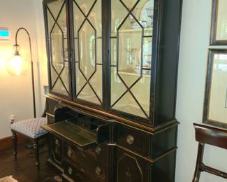 Chinoiserie Breakfront Cabinet 